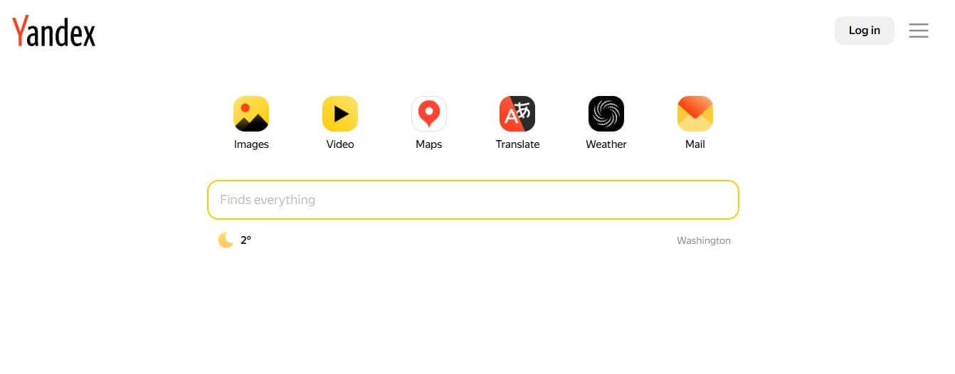 imagen buscador yandex